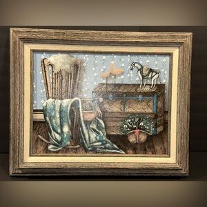 Vintage Framed Art Print – Haralambos (Personal Preference Inc.)